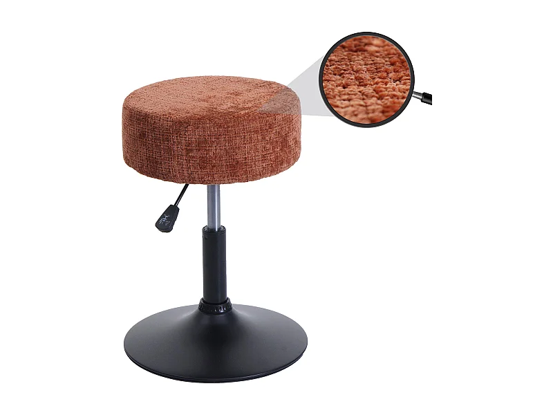 Tabouret MCW-C22,  terracotta