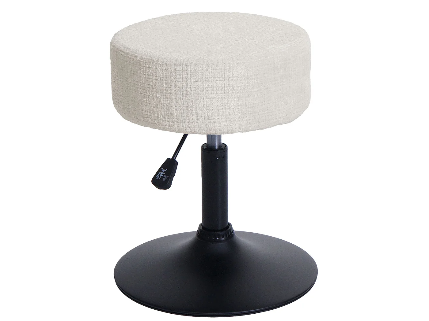 Hocker MCW-C22 (2er-Set), Creme-weiß