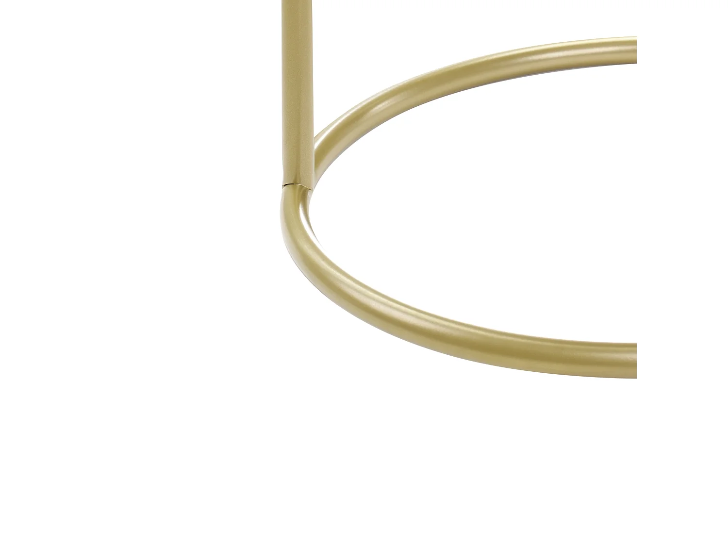 Repose-pied DELCO Velours Vert citron