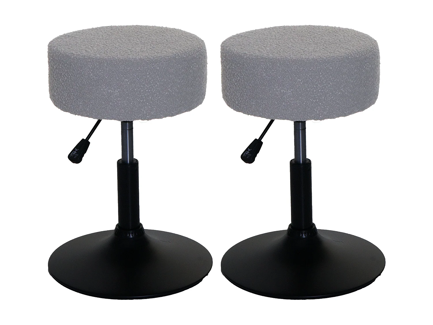 Hocker MCW-C22 (2er-Set), Grau