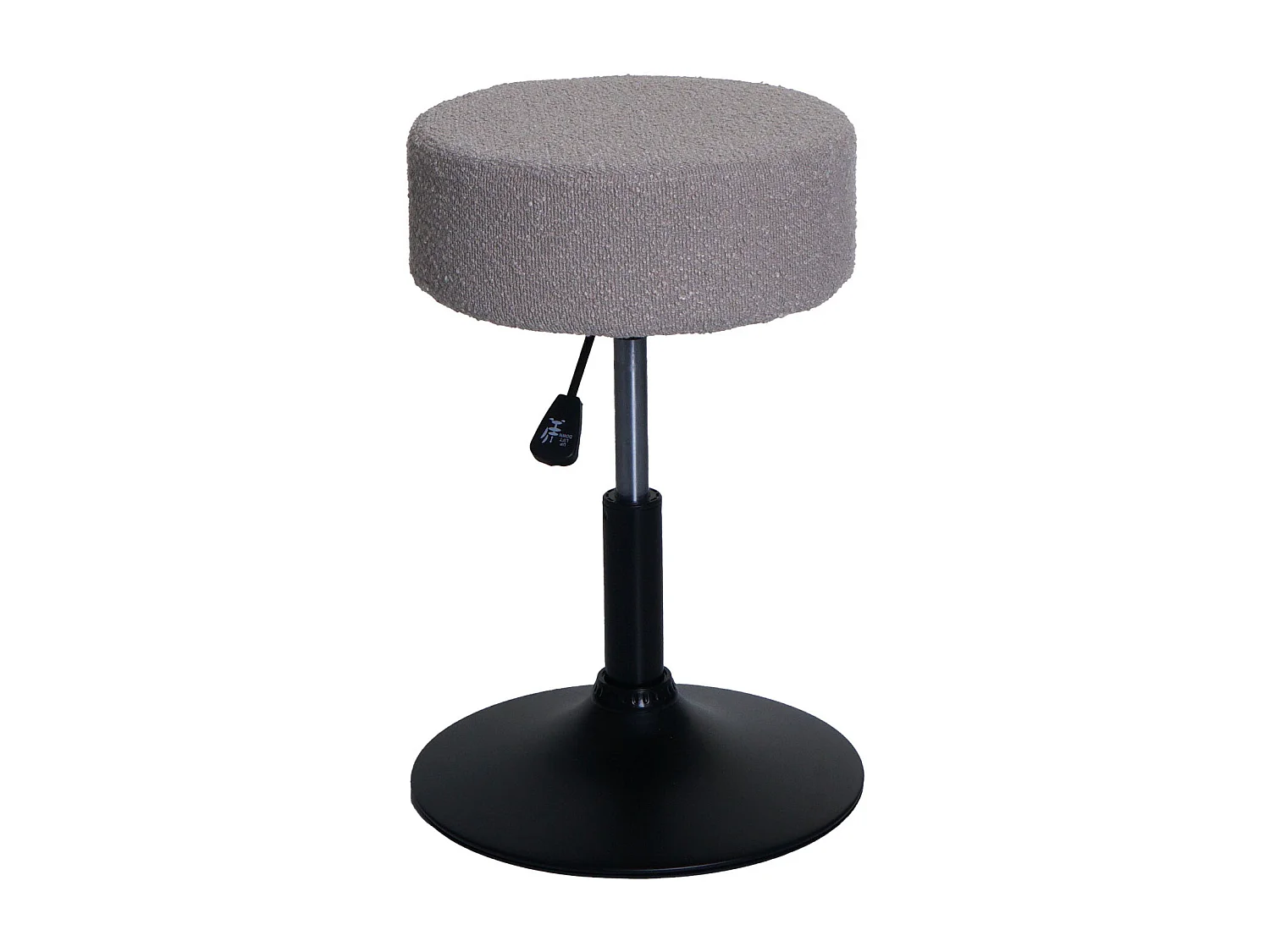 Tabouret MCW-C22 (lot de 2),  taupe