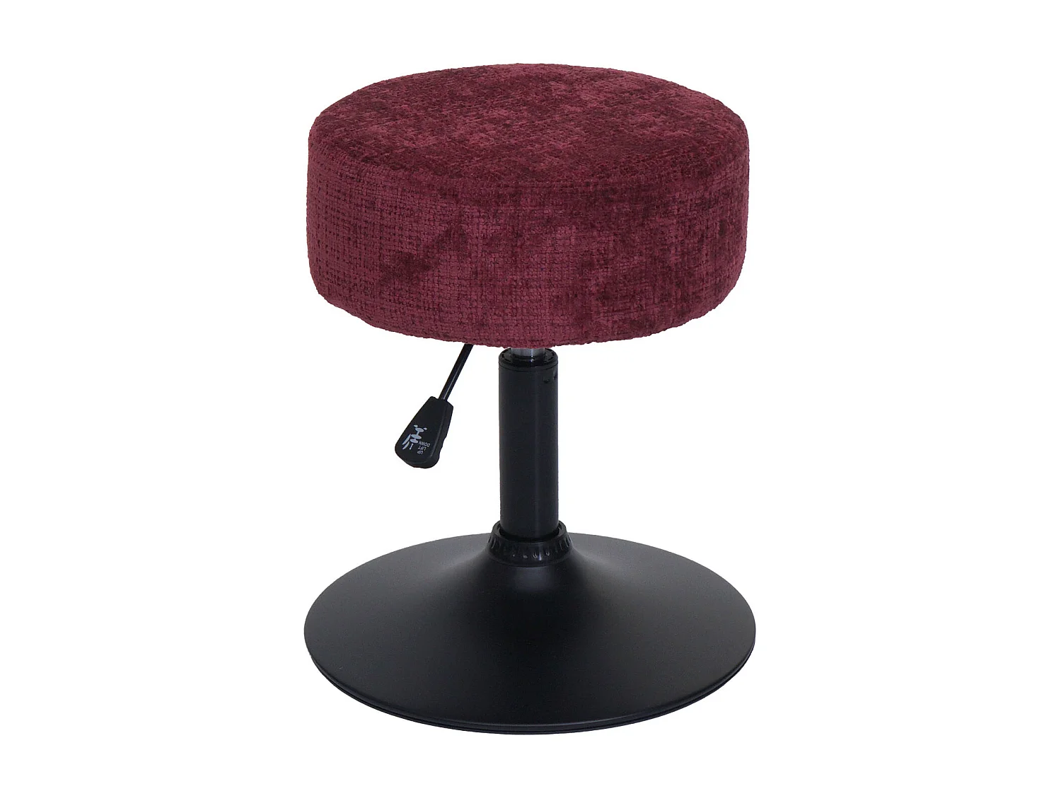 Tabouret MCW-C22 (lot de 2),  bordeaux