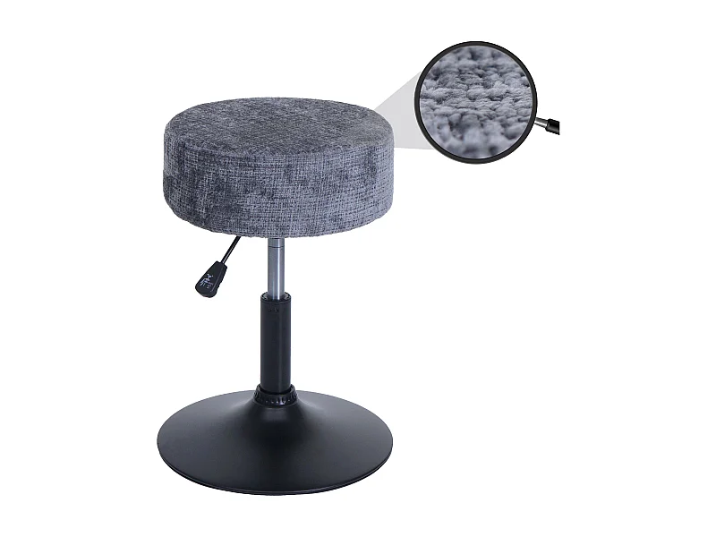 Tabouret MCW-C22,  gris foncé