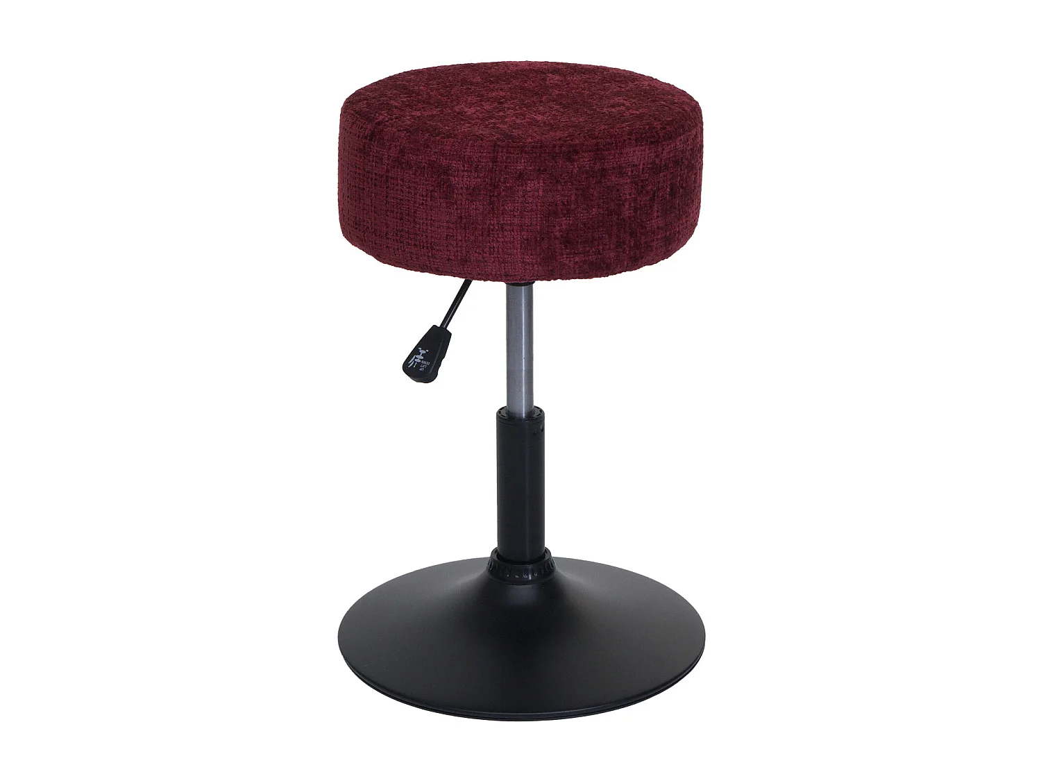 Tabouret MCW-C22,  bordeaux