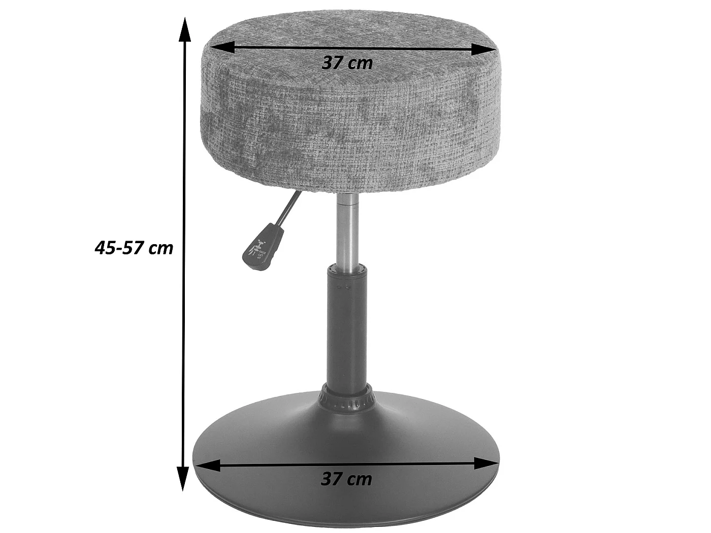 Hocker MCW-C22 (2er-Set), Braun