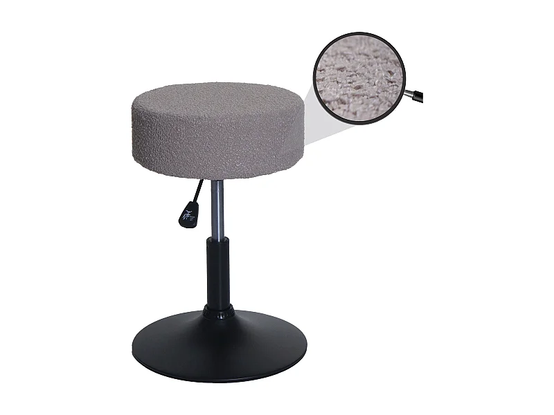 Tabouret MCW-C22,  taupe