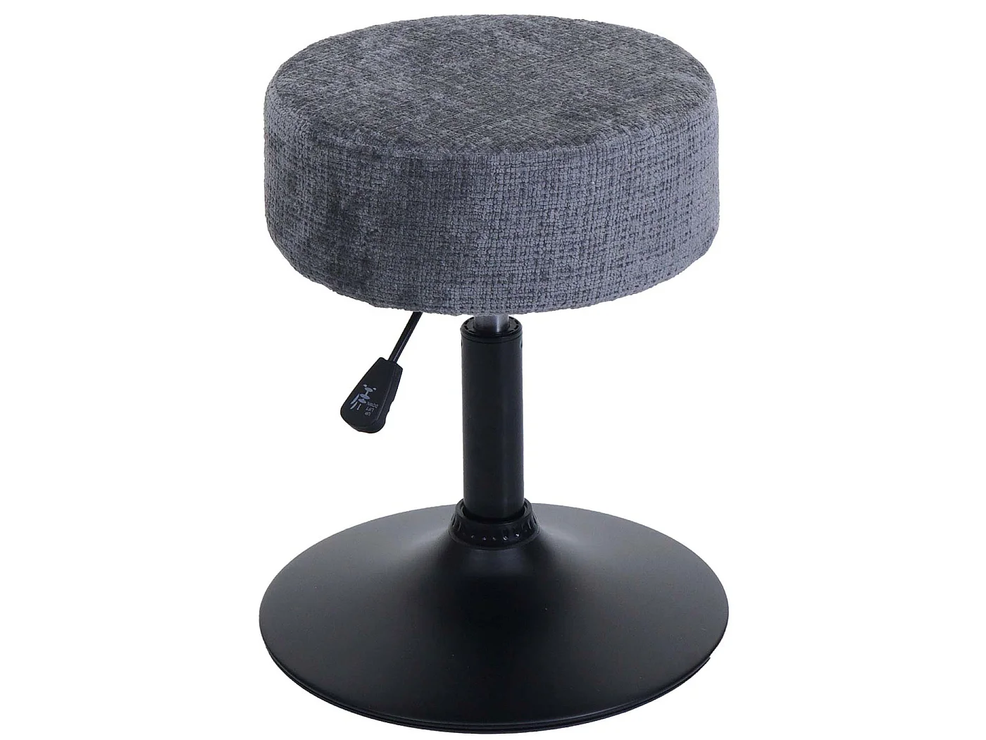 Hocker MCW-C22 (2er-Set), Dunkelgrau