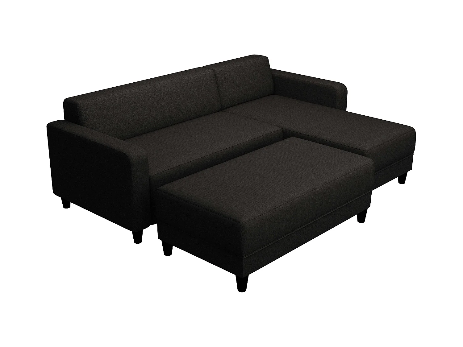 Sofá Cama Bob Sawana Gris Oscuro 138x65x197 cm