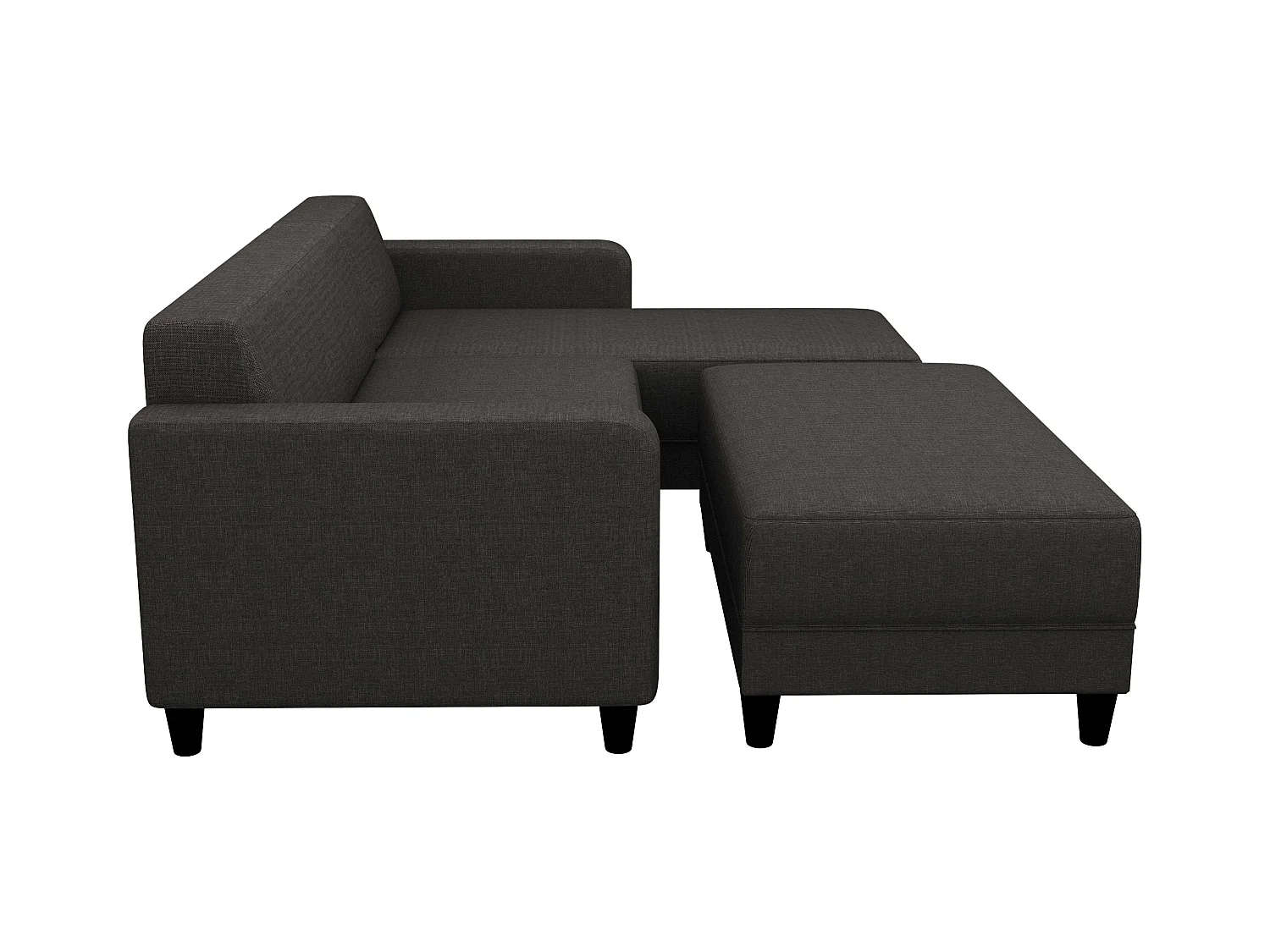 Sofá Cama Bob Sawana Gris Oscuro 138x65x197 cm