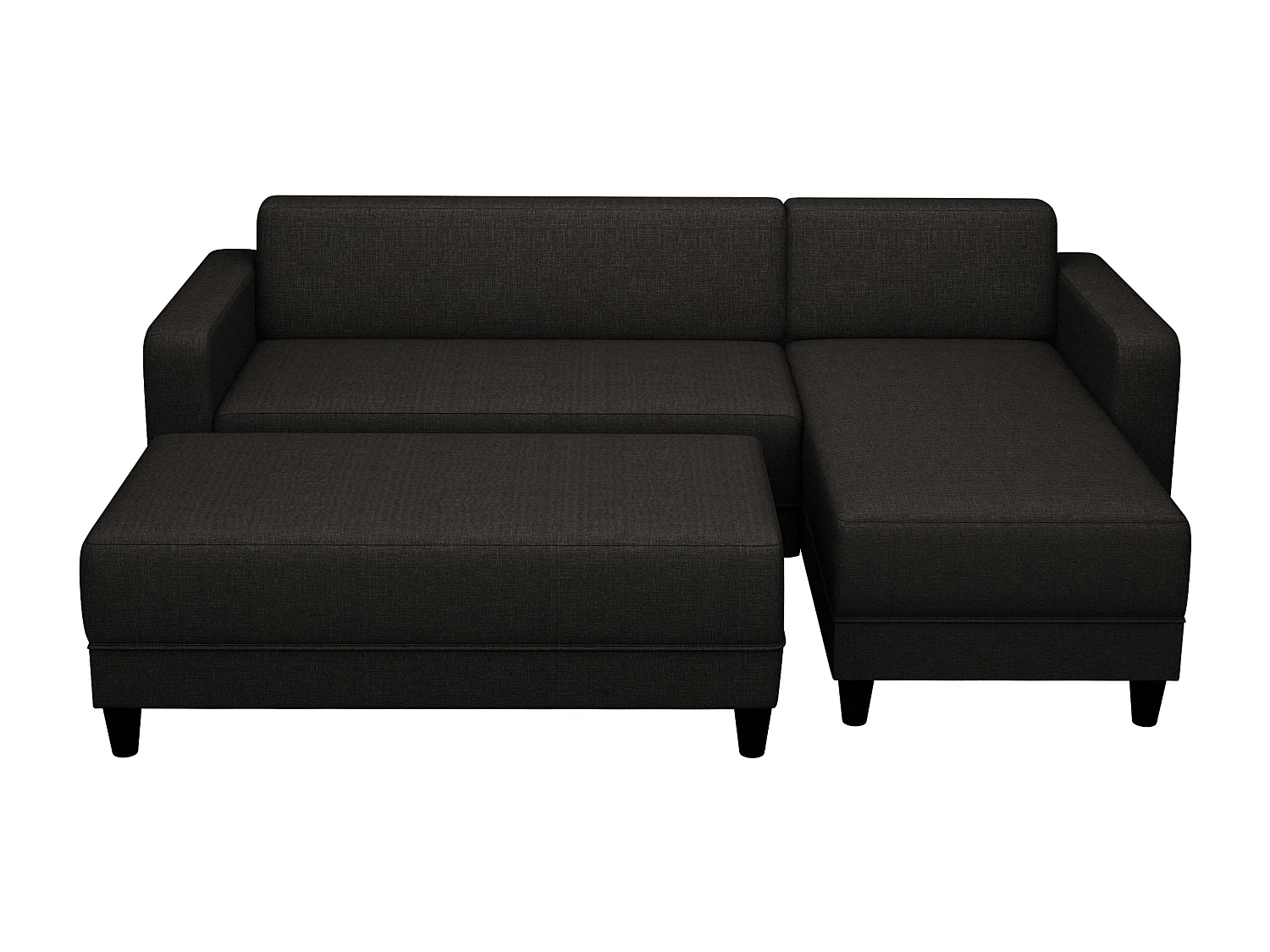 Sofá Cama Bob Sawana Gris Oscuro 138x65x197 cm