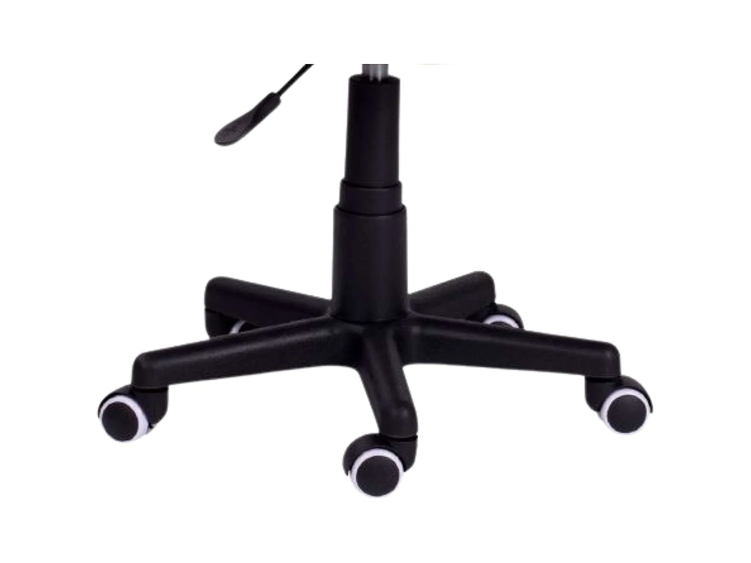 Chaise enfant à roulettes Paint Me Giraffe orange/blanc, feutres 77 x 39 cm