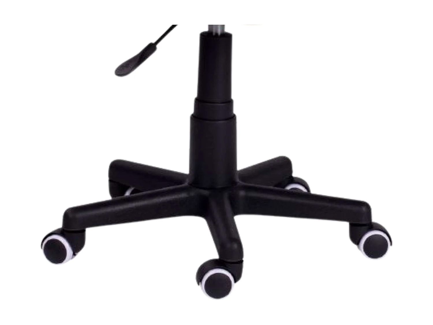 Chaise enfant à roulettes Paint Me Giraffe orange/blanc, feutres 77 x 39 cm