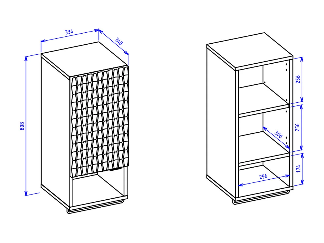Conjunto de móveis de casa de banho com lavatório duplo Nevia madeira e preto