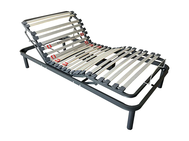 Cama Articulada Eléctrica 90x190 cm Motor y Somier 5 Planos