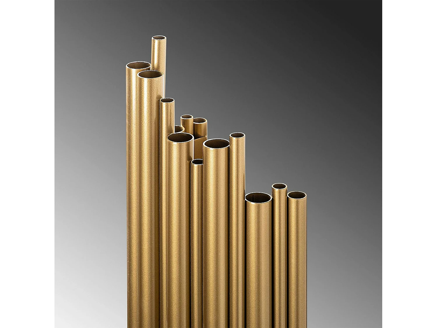 Applique design dorée, structure graphique H. 50 cm SFAX