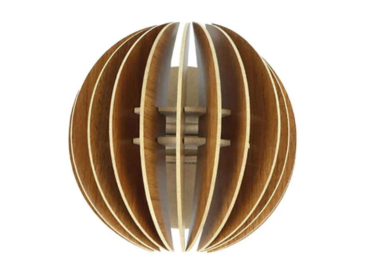 Applique murale moderne, demi-sphère ajourée BIEL