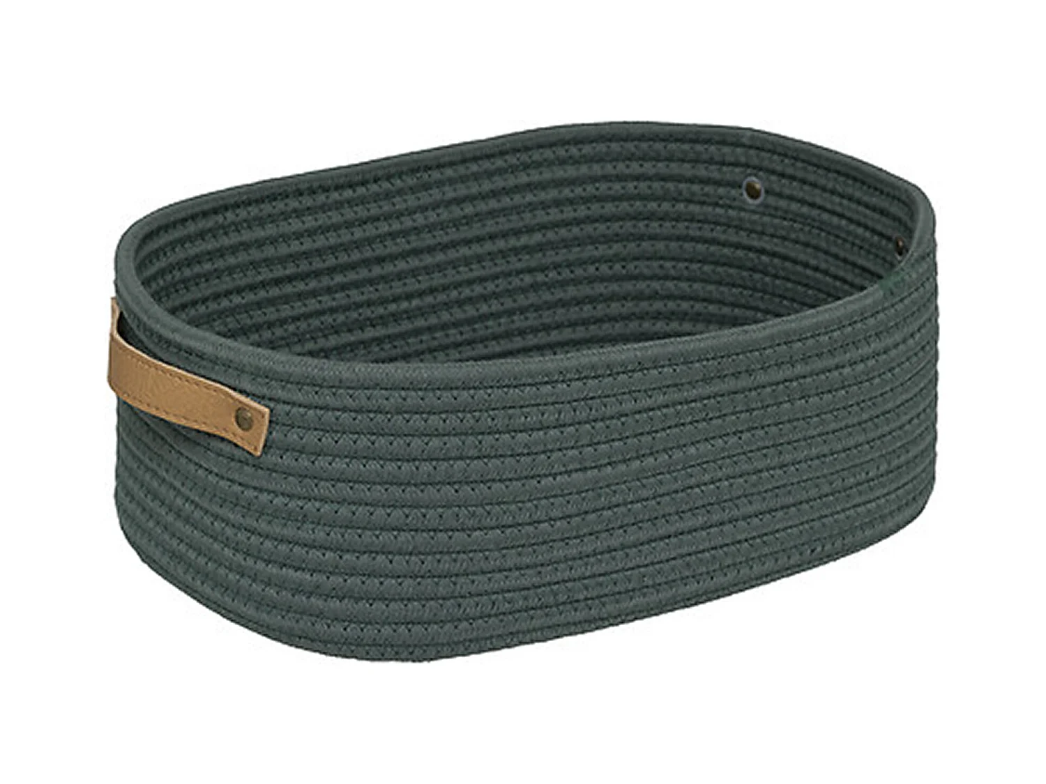 Lot de 3 Paniers de Rangement "Duo" 35cm Vert