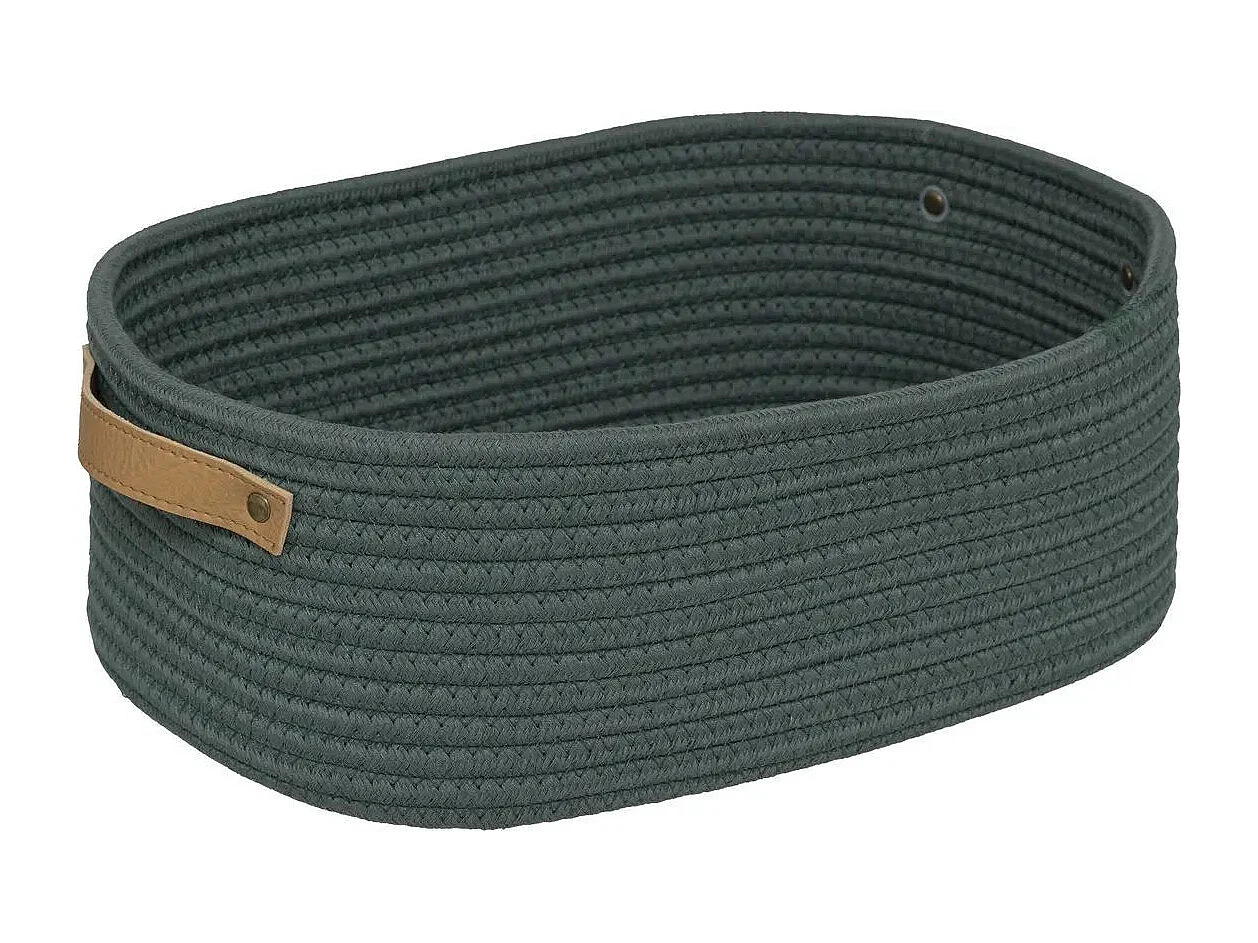 Lot de 3 Paniers de Rangement "Duo" 35cm Vert