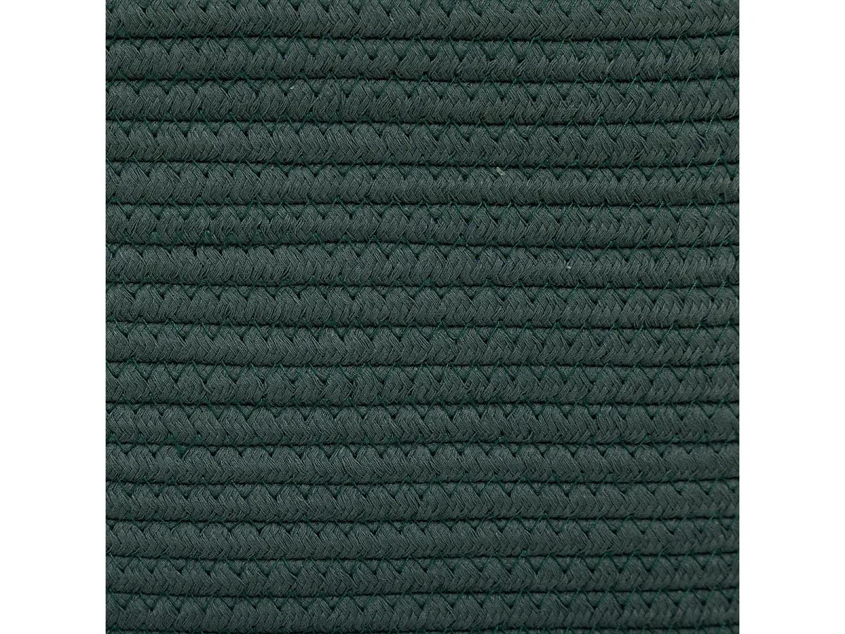 Cesto per Biancheria Rotondo "Duo" 80L Verde Pratico ed Elegante