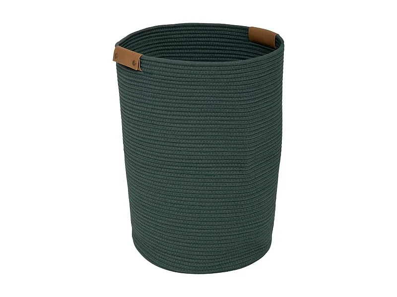 Panier à Linge Rond "Duo" 80L Vert