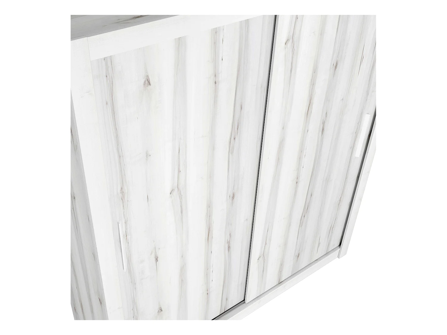 Armario para Dormitorio Sava 2 Puertas Correderas  Blanco 182x201 cm