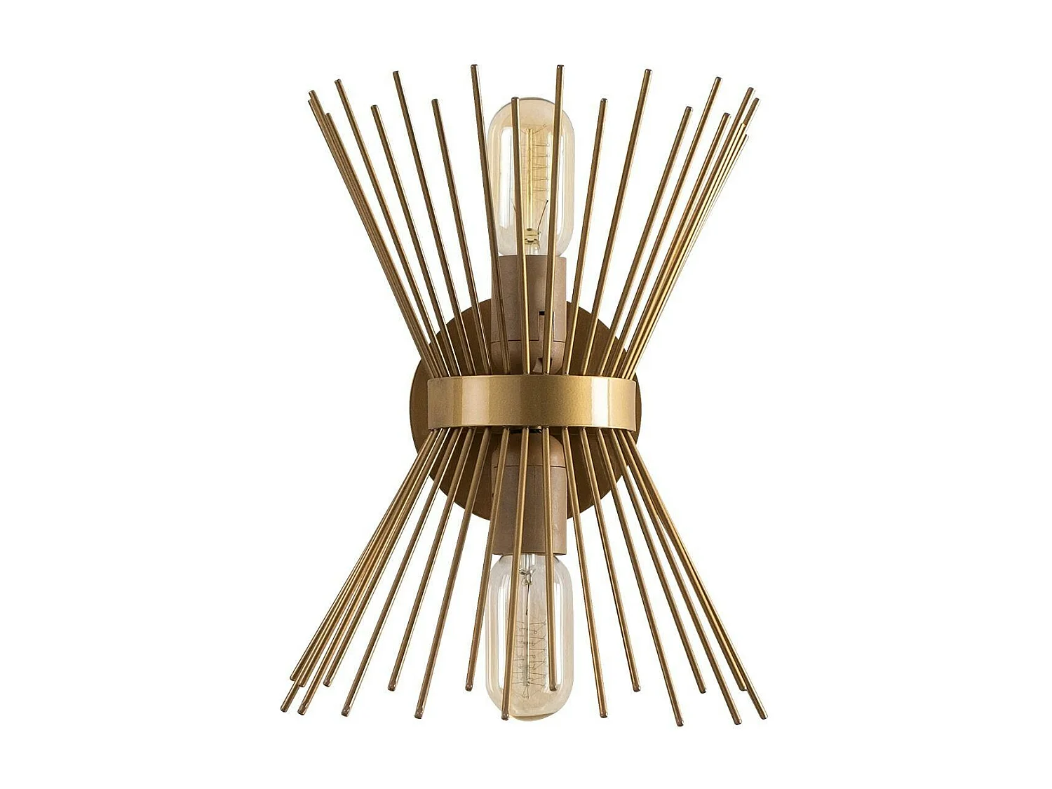 Applique murale design dorée, forme sablier SINOP