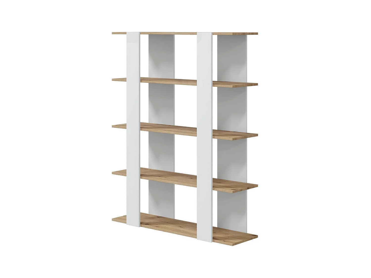 Deia Blanca Artik Nodi Prateleira Carvalho 136x108x31 cm