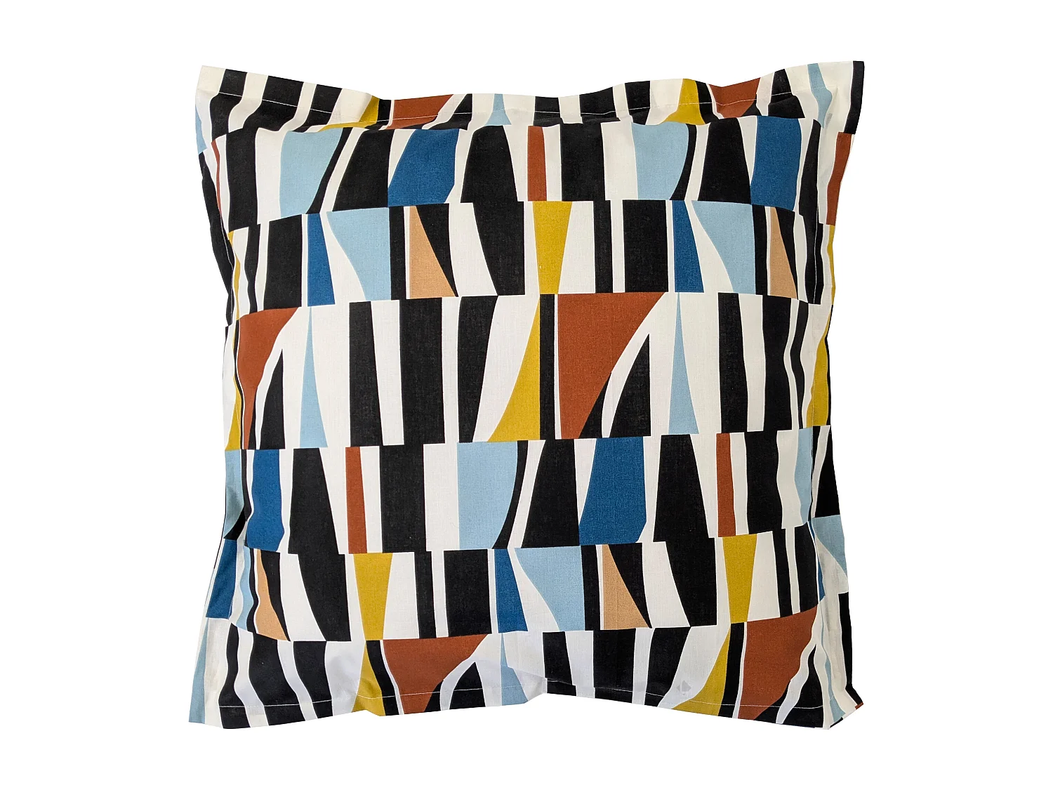 Parure de lit 280x240 cm 65x65 cm pur coton PIETRO multicolore 3 pièces