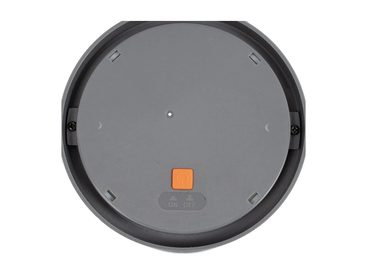 Lampe nomade solaire portable en plastique blanc et gris à Suspendre ou à poser