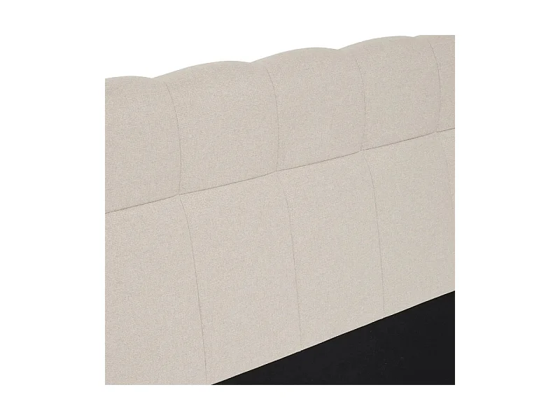 Tête de Lit Capitonnée "Wilm" 165cm Argile