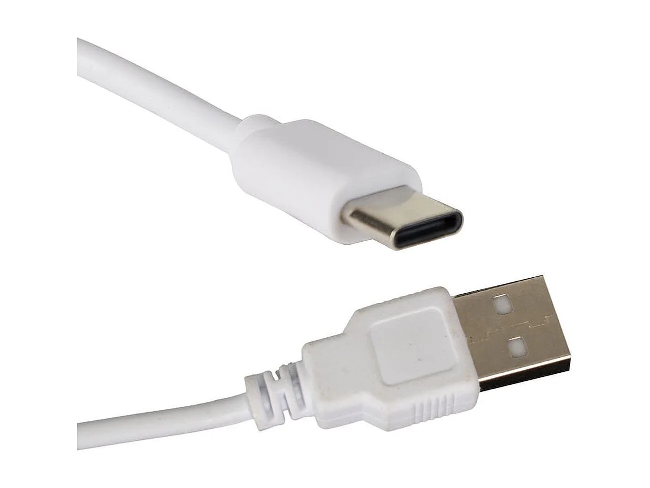 Lampe nomade d'extérieur blanc et noir rechargeable USB avec 3 niveaux éclairage