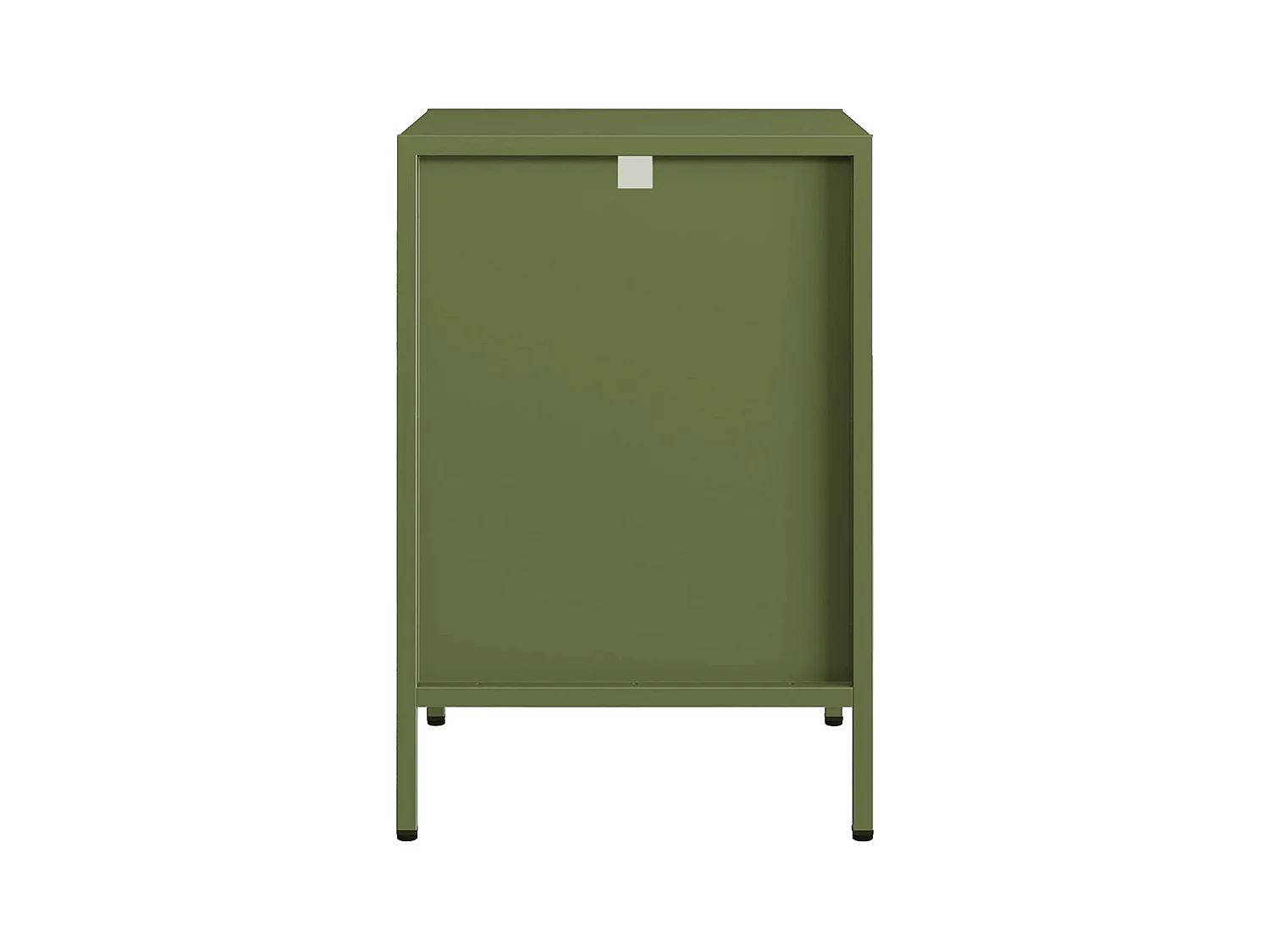 Table de chevet. table d'appoint en acier kaki