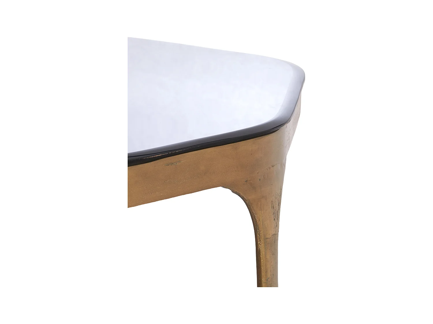 Salontafel AVI - 77x70x42 cm - Grijs - Set van 2