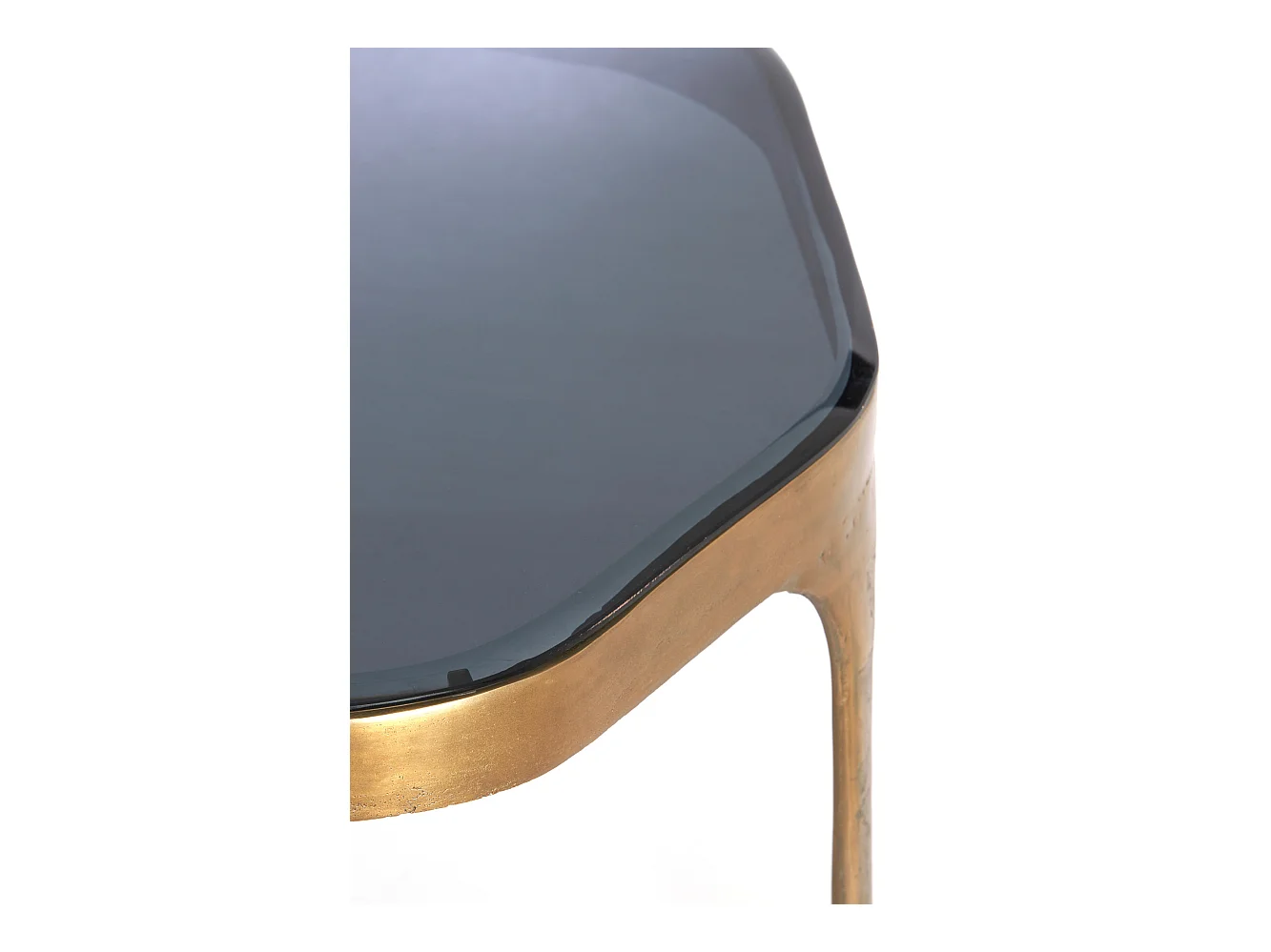 Salontafel AVI - 77x70x42 cm - Grijs - Set van 2