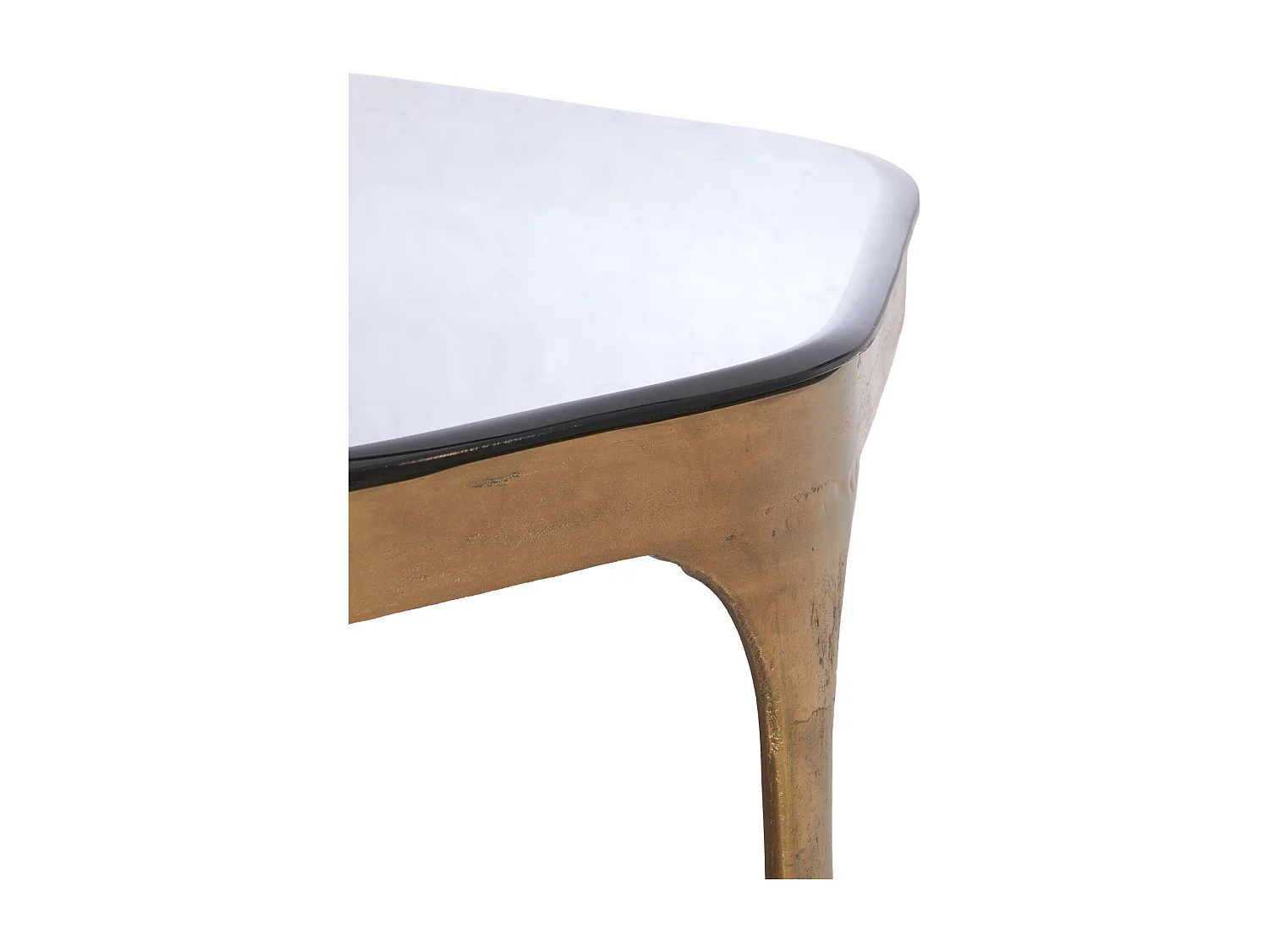 Salontafel AVI - 77x70x42 cm - Grijs - Set van 2