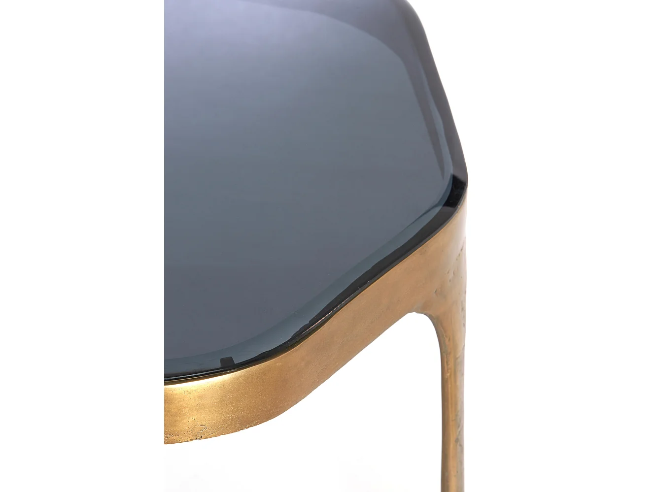 Salontafel AVI - 77x70x42 cm - Grijs - Set van 2