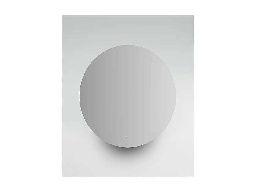 Mobile bagno Top L 140 x P 46 con lavabo in appoggio poro noce cassettiera specchio rotondo