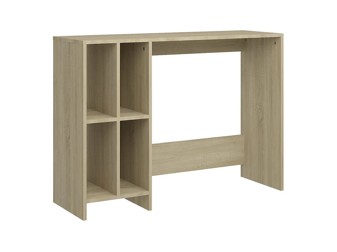 Yvo-Jan  Bureau d'ordinateur portable chêne sonoma bois d'ingénierie