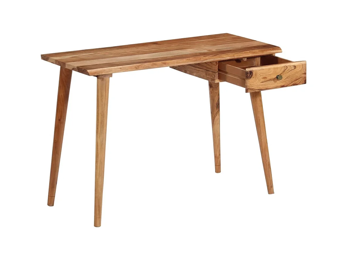 Garden Furniture -  Table à écrire Bois d'acacia massif 110 x 50 x 76 cm