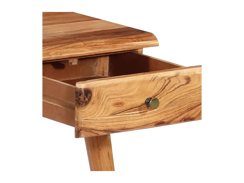 Garden Furniture -  Table à écrire Bois d'acacia massif 110 x 50 x 76 cm