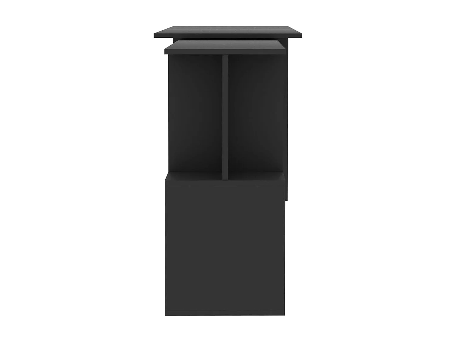 Jakobstad  Bureau d'angle Gris 200x50x76 cm Aggloméré