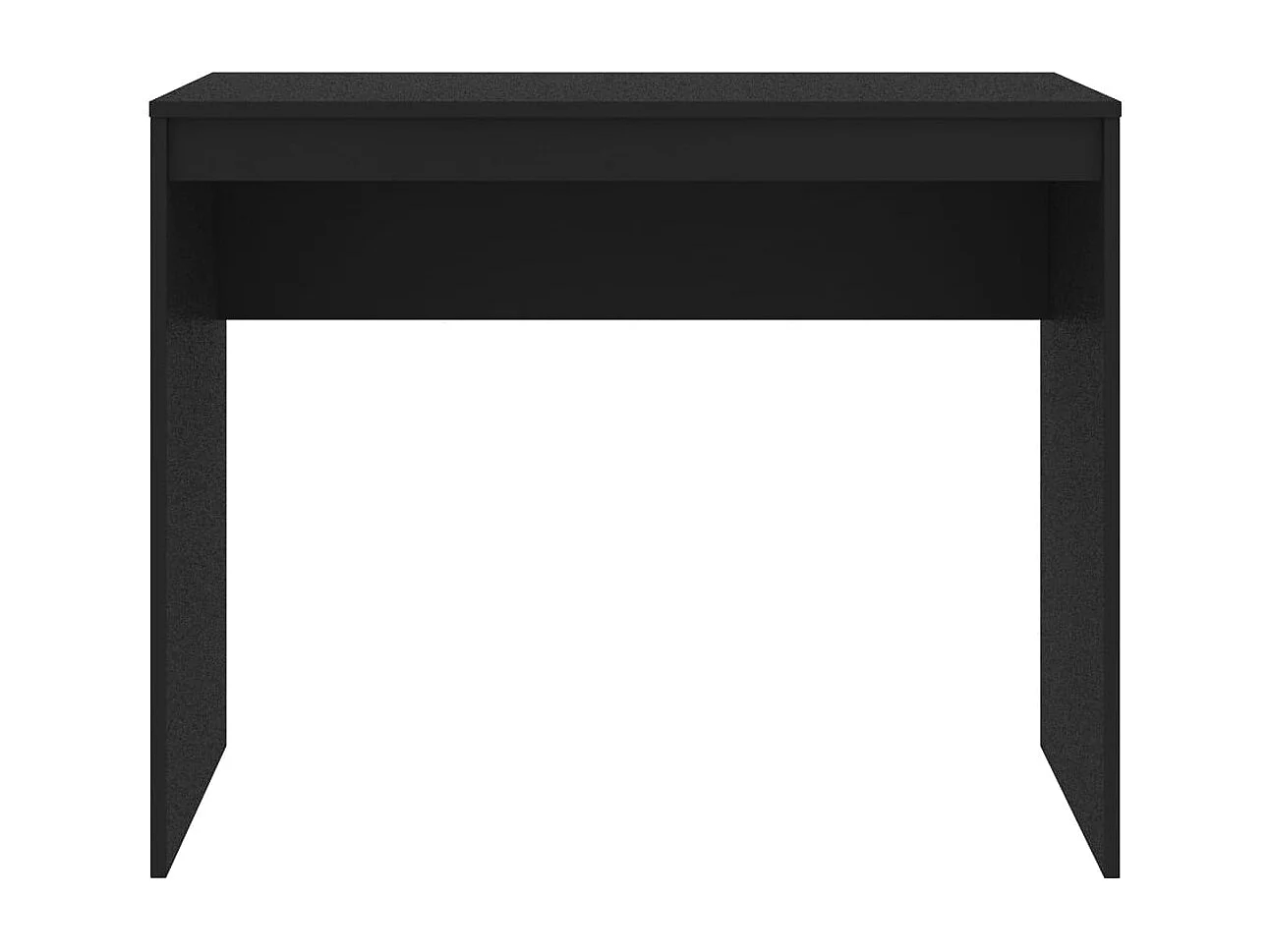 Cherry Valley  Bureau Noir 90x40x72 cm Bois d'ingénierie