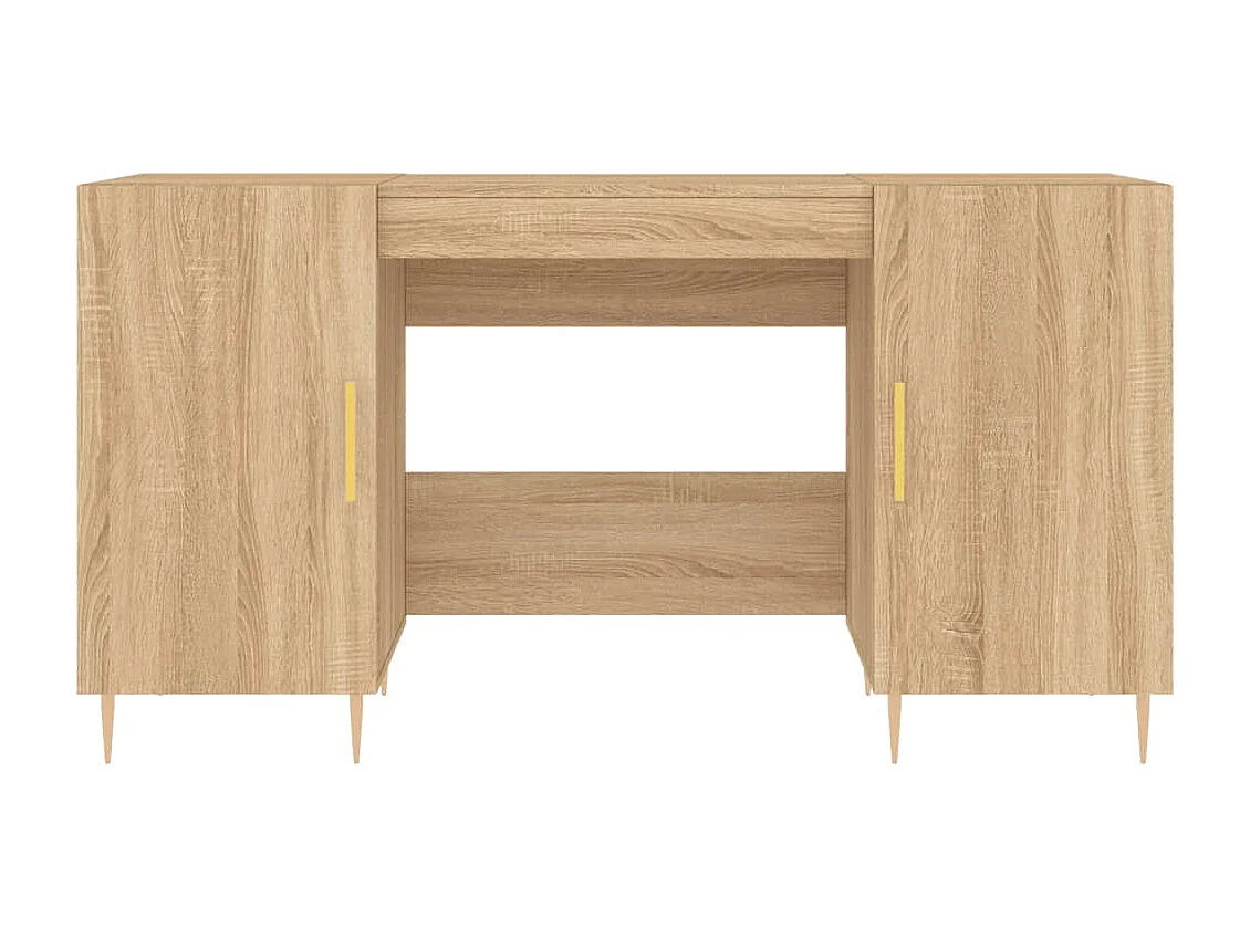 Anne-Marie  Bureau chêne sonoma 140x50x75 cm bois d'ingénierie