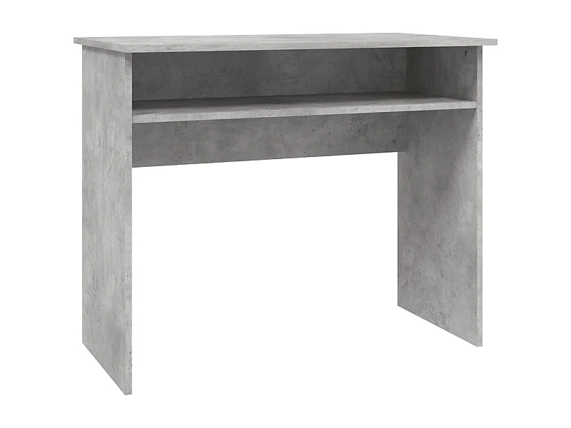 Wiek  Bureau Gris béton 90x50x74 cm Bois d'ingénierie