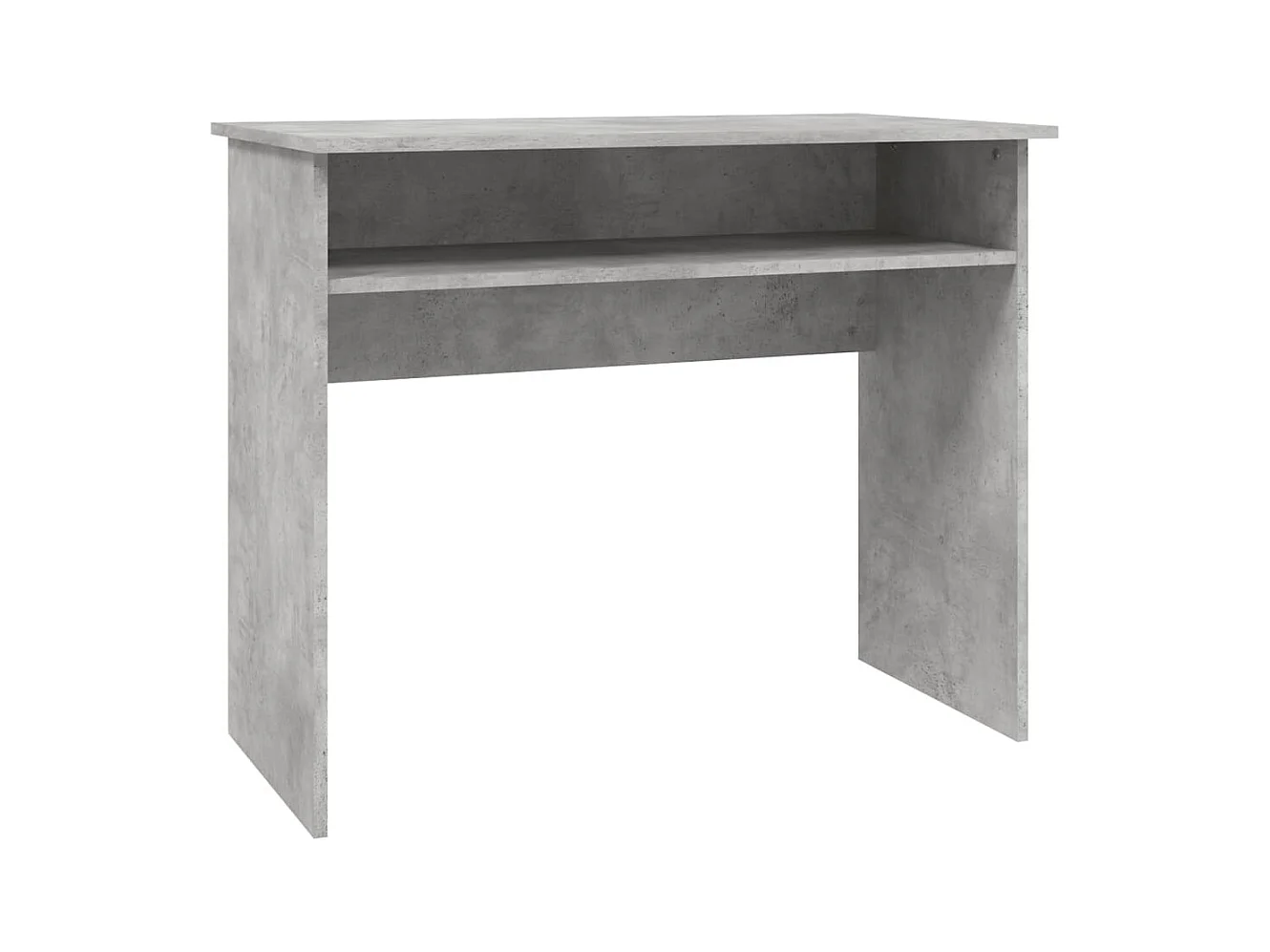 Wiek  Bureau Gris béton 90x50x74 cm Bois d'ingénierie