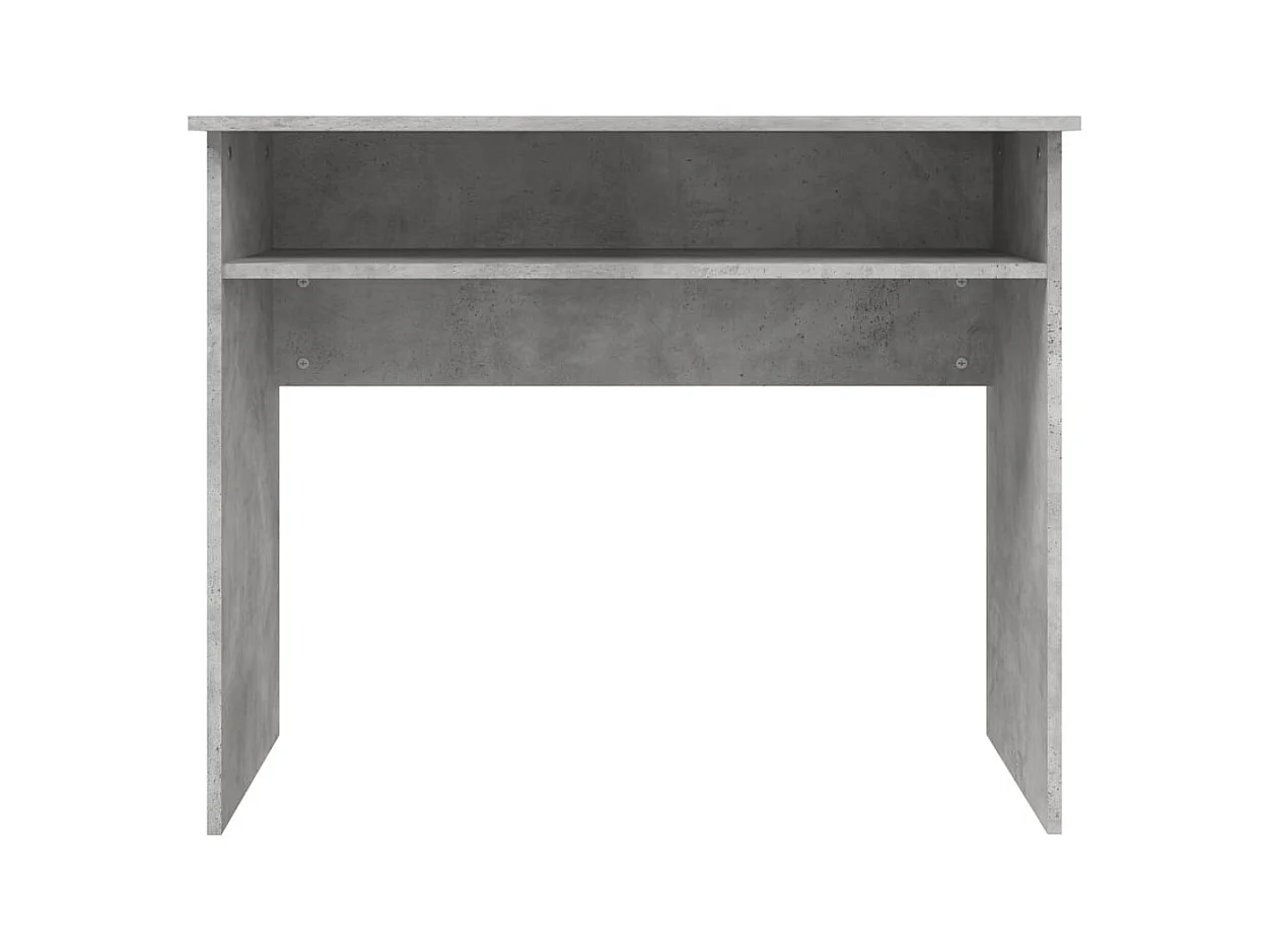 Wiek  Bureau Gris béton 90x50x74 cm Bois d'ingénierie