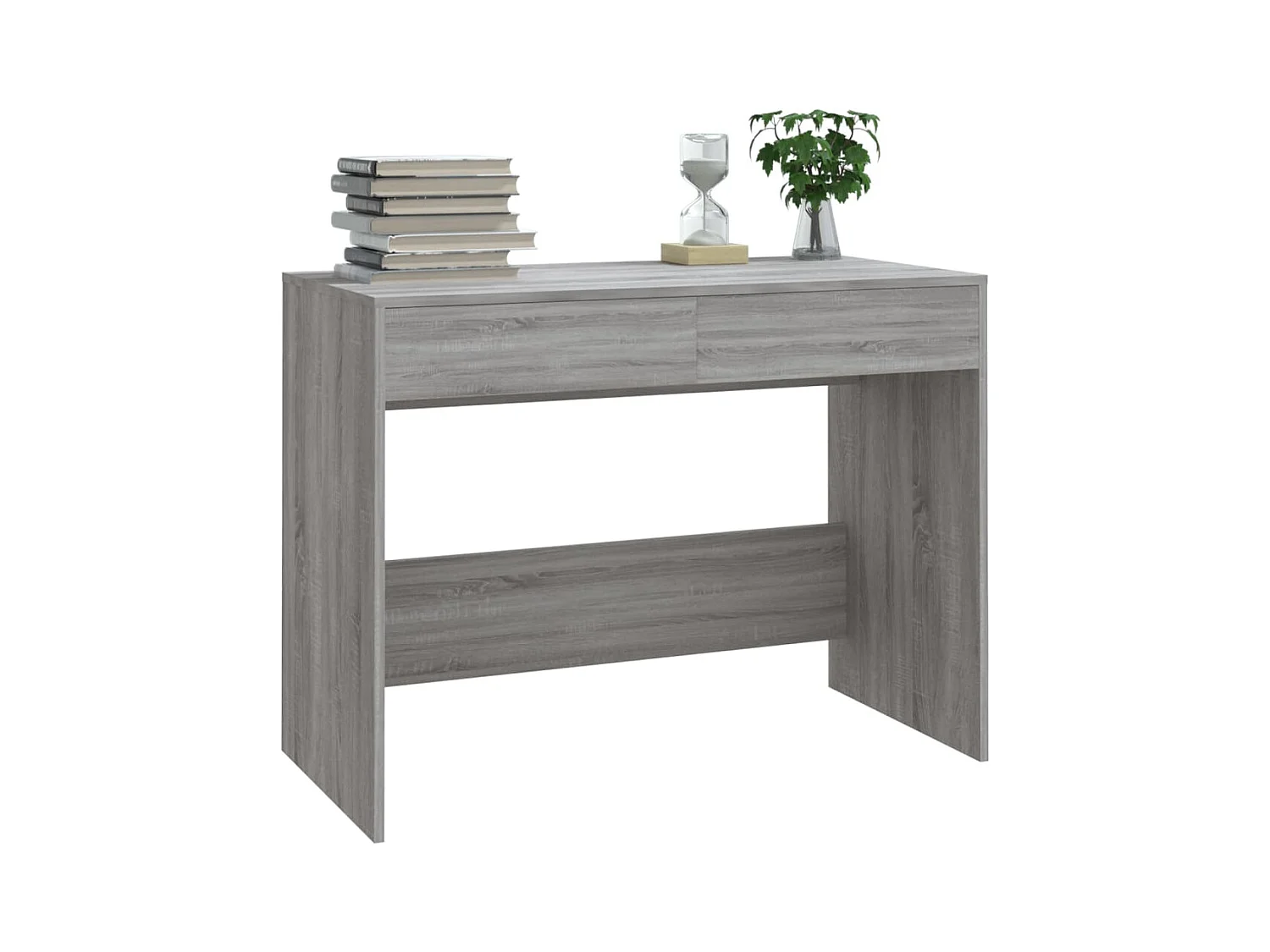 Williamsport  Bureau sonoma gris 101x50x76,5 cm bois d'ingénierie