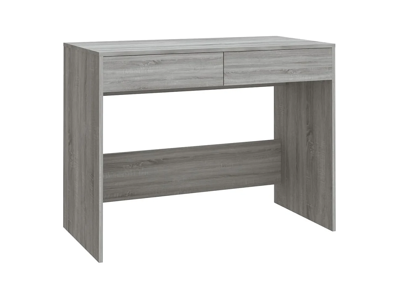 Williamsport  Bureau sonoma gris 101x50x76,5 cm bois d'ingénierie