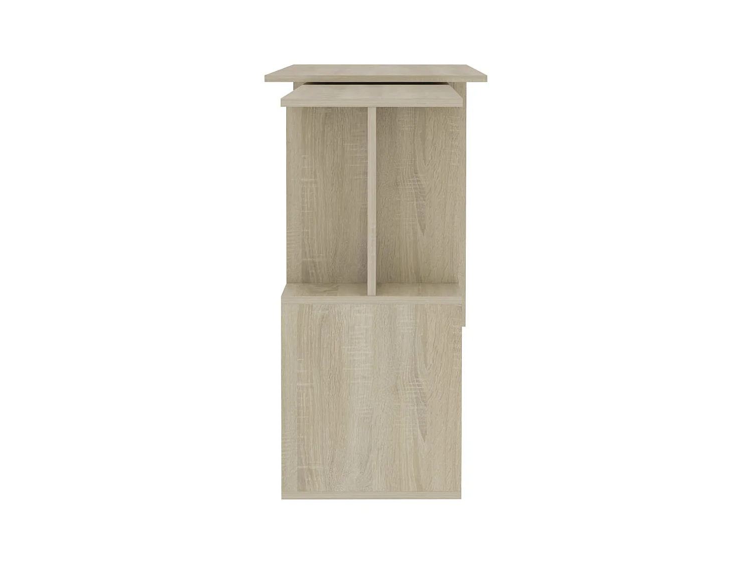 Jakobstad  Bureau d'angle Chêne sonoma 200x50x76 cm Bois d’ingénierie