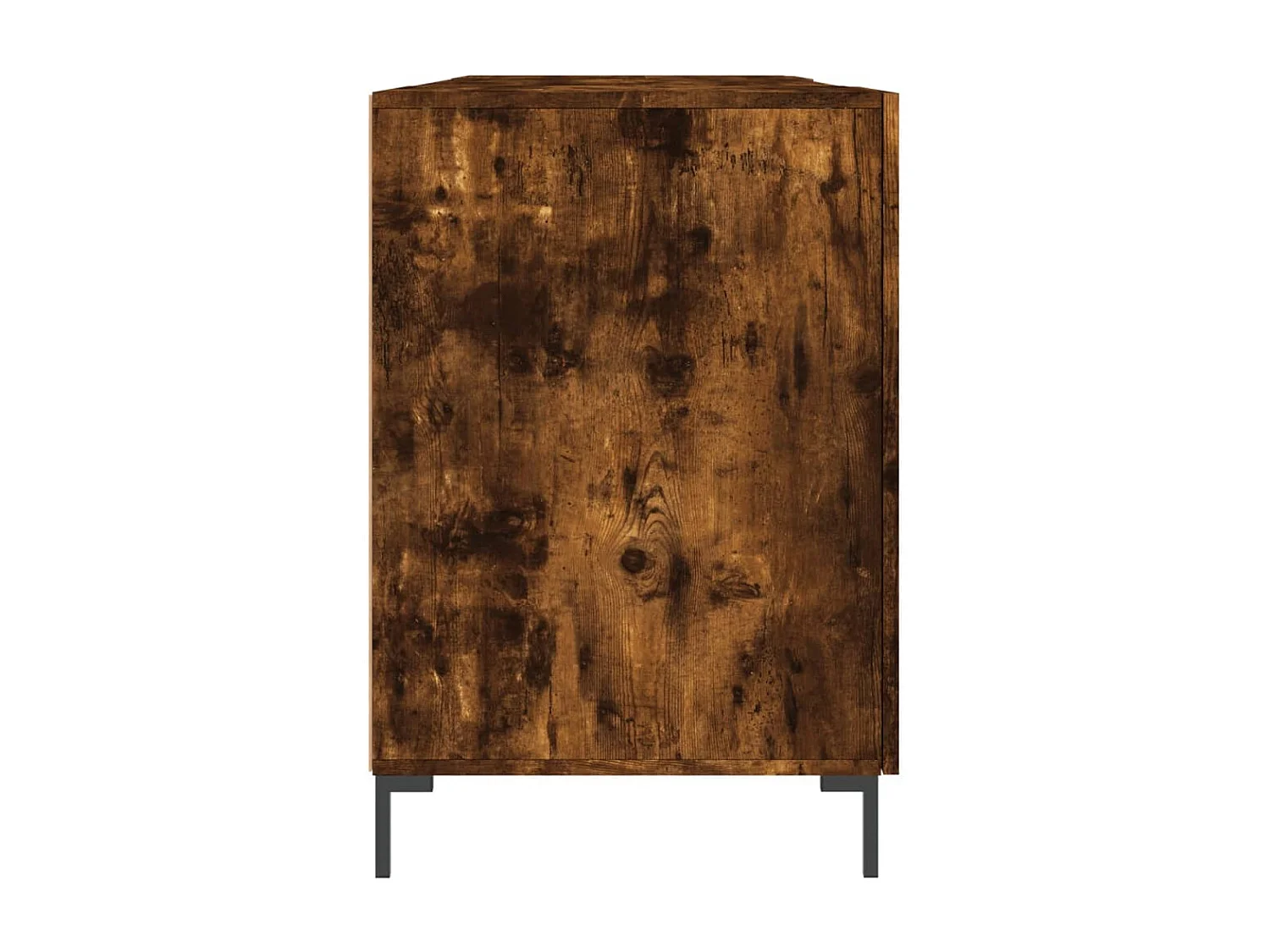 Ljorin  Bureau chêne fumé 140x50x75 cm bois d'ingénierie